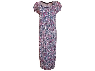 Dlouhé letní šaty s jemným tiskem - vel.40